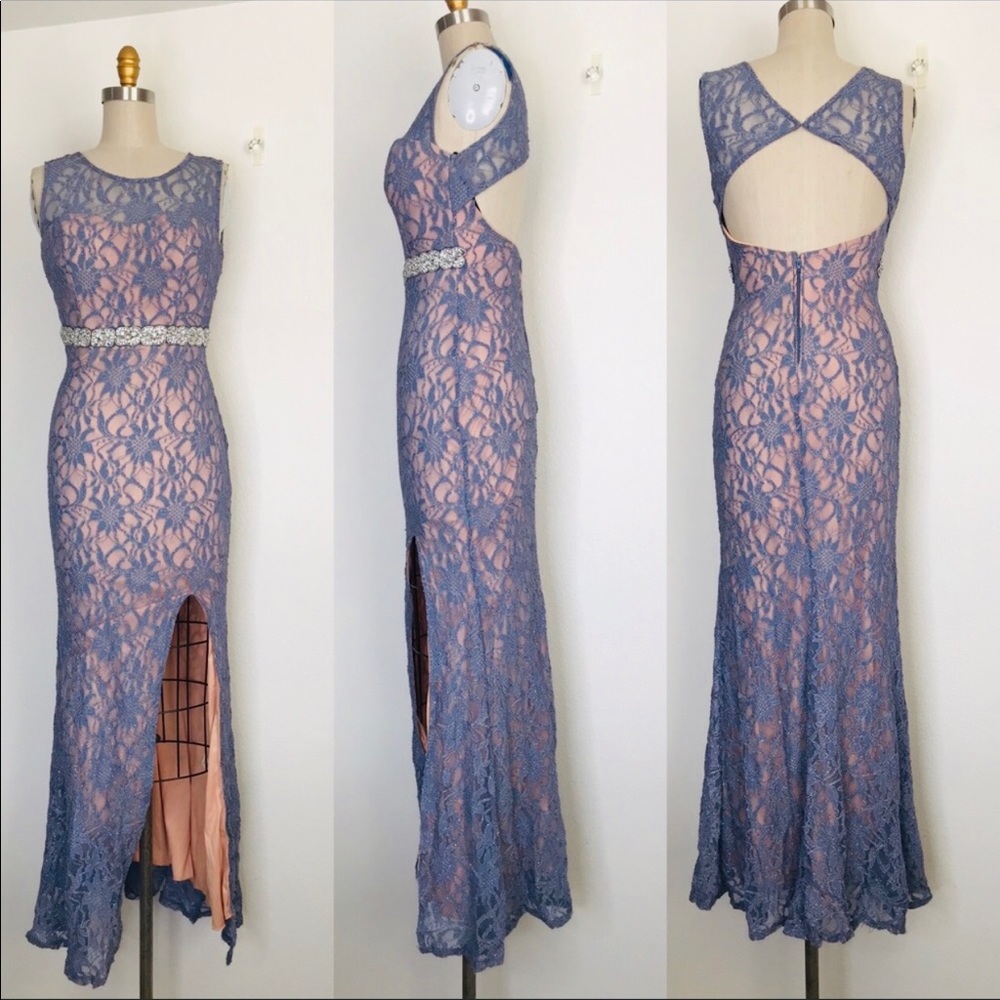 Jodi Kristopher 7 evening gown maxi size 7